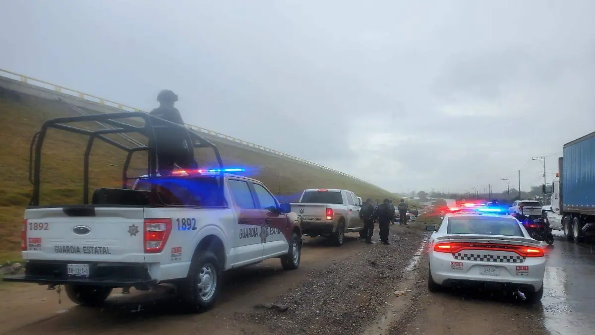 Agresión armada y homicidio en el Ejido Flechadores de San Nicolás, Tamaulipas SSPT Archivo